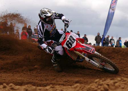 Brad on a charge